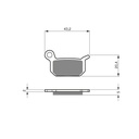 Pastillas freno KTM/HUSKY SX50(04-20) TC50(17-20) FRONT &amp; REAR
