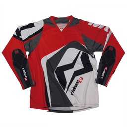 [MT2107XSR] RIDER2 Jersey (Red, XS)