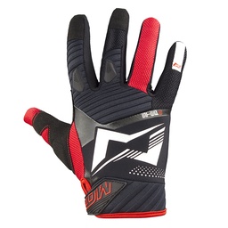 [MT1115LNR] Gloves STEP6 (Negro/Rojo, L)