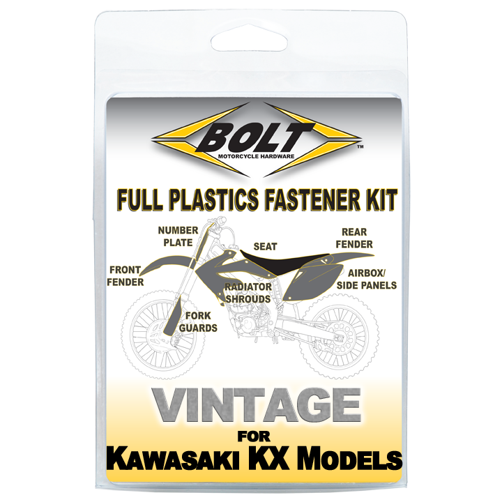 Kit Sujecion Plasticos KAWASAKI KX125/250(92-93)