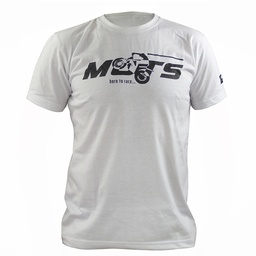 [MT8208LB] Camiseta ZONA (Blanco, L)