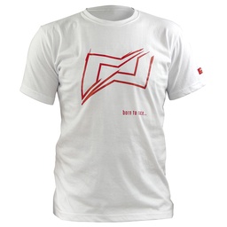 [MT8209LB] LOGO T-Shirt  (White, L)
