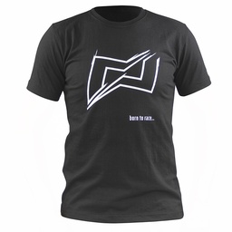 [MT8209LN] LOGO T-Shirt  (Black, L)