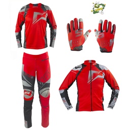 [MTK2610LR] Kit STEP6 Junior (Rojo, L (10 años))