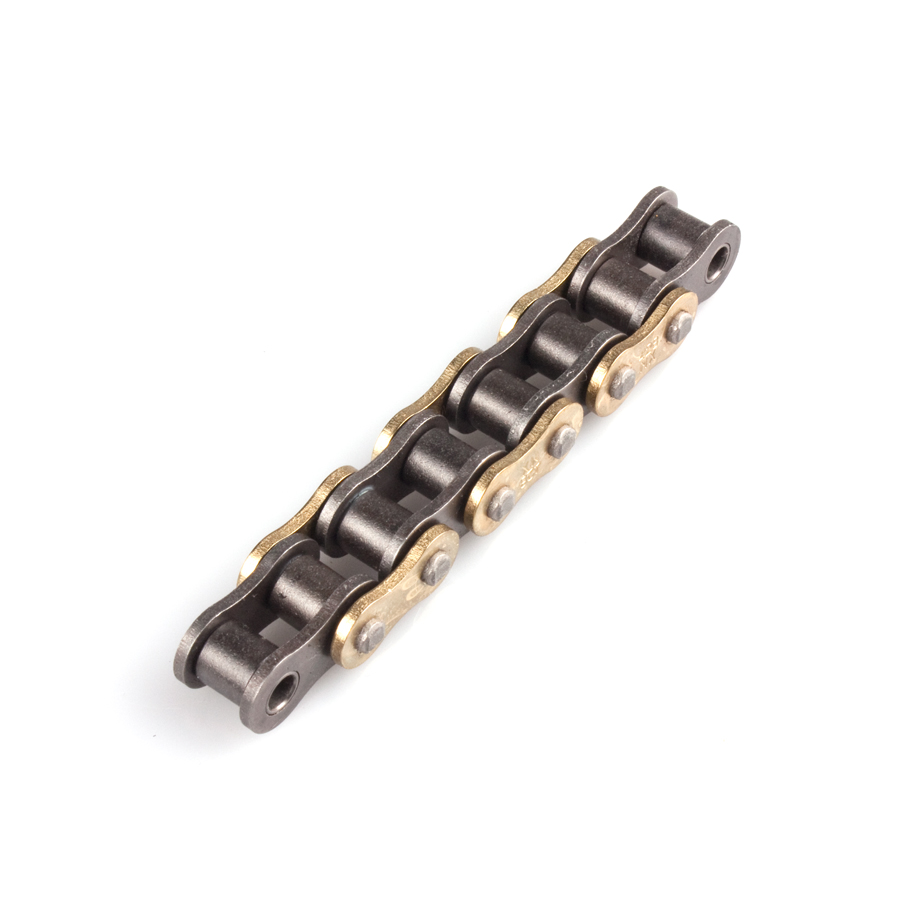 Chain Cross85 without bearings MX2-420 134 links, Gold