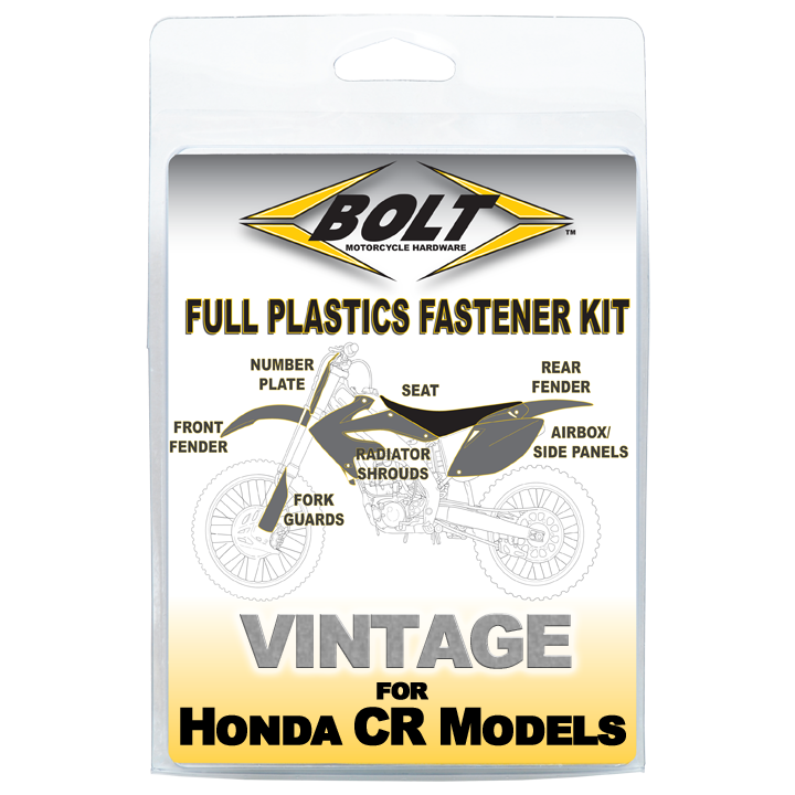 Kit Sujeción Plásticos CR125(91-92) CR250(90-91)
