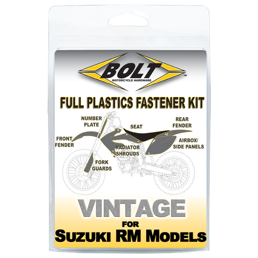 Plastic Fastening Kit SUZUKI RM125/250 (96-00)