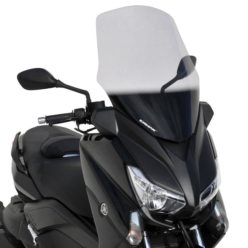 Scooter Windshield 62 CM HP + 12 for X MAX 125/250 14/16 Light Black