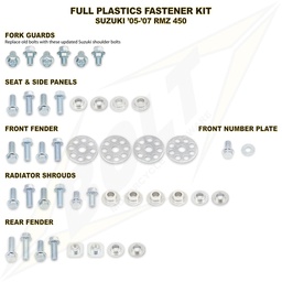 [BT-SUZ-0507004] Z Plastic Fastening Kit RMZ450 (05-07)