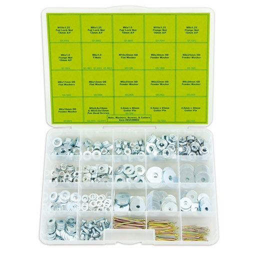 Nuts, Washers and Clips Workshop Kit