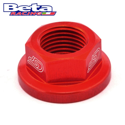 Rear Axle Nut Beta, Red