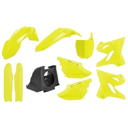 [PL90745] Plastic Kit YZ125-250 (02-21) Fluo Yellow