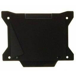 [TBNBX1A-BLC] Placa Portanumeros Trial Negra Universal