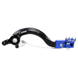 [AP-BPF800 BLACK/BLUE] Pedal de Freno Forjado TM MX/EN125-300 08-21,  MX/EN250-300FI 15-21  BLACK/BLUE