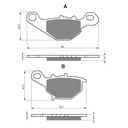 Pastillas freno delantero Suzuki RM80(96-04) RM85(02-04)