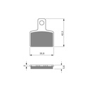 Pastillas freno trasero Beta Evo 2T/4T (09-21)