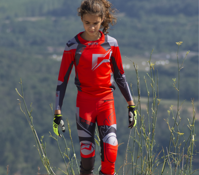Camiseta STEP6 Junior Rojo Talla S