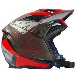 [MT6305LR] Casco JUMP UP03 (Rojo, L)