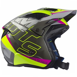 [MT6305LY] JUMP UP03 Helmet (Amarillo fluor, L)