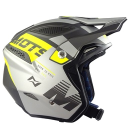 [MT6218LY] Helmet GO2 (Amarillo fluor, L)