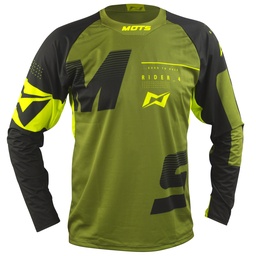 [MT2116LV] Jersey RIDER4 (Green, L)
