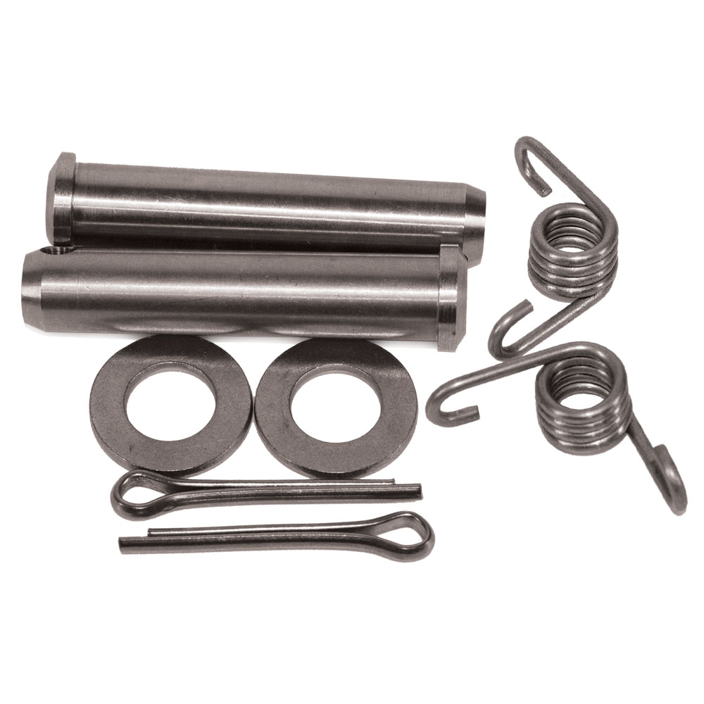 FOOT PEG PIN &amp; SPRING SET KTM/HQV/GAS SX/TC50-65>23, SX/SX-F/FC >15, EXC/EXC-F/FE>16 (BETA>19,SHER>26)