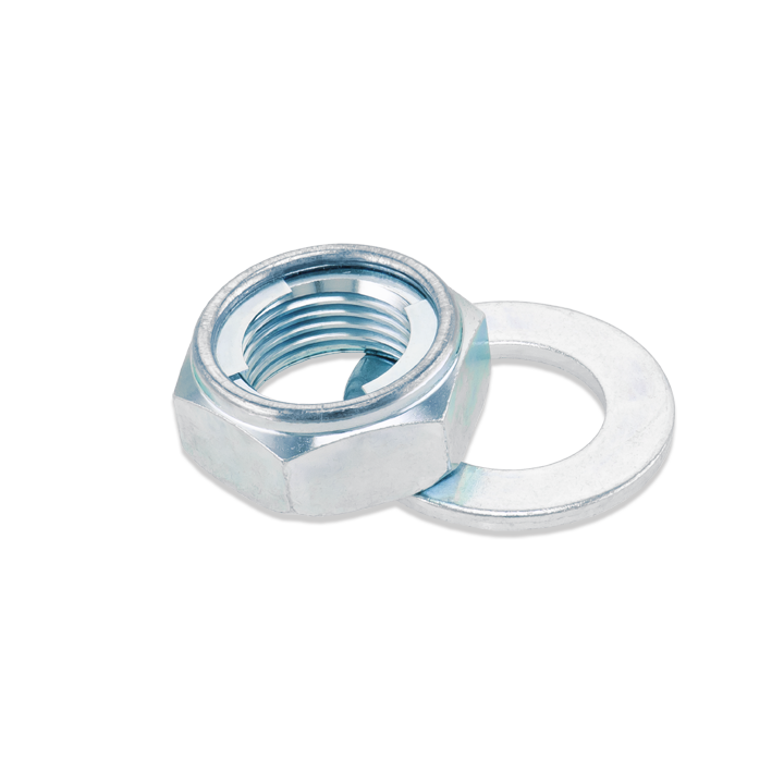 LOCKING AXLE NUT FOR ALL 18MM AXLES, HONDA/KAWASAKI/SUZUKI/YAMAHA