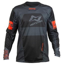 [MT2611LN] Camiseta STEP7 Junior (Negro, L (10 años))