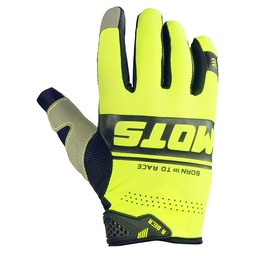 [MT1118LY] Gloves MOTS RIDER (Amarillo fluor, L)