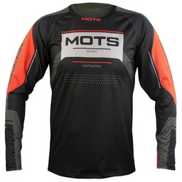 [MT2119LN] Jersey STEP8 (Black, L)