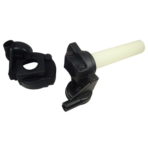 THROTTLE COMPLETE YAM/KAW/SUZUKI YZ125-250 96-25, KX125-250 92-08, RM125-250 01-08 (INCLUDING COVER)