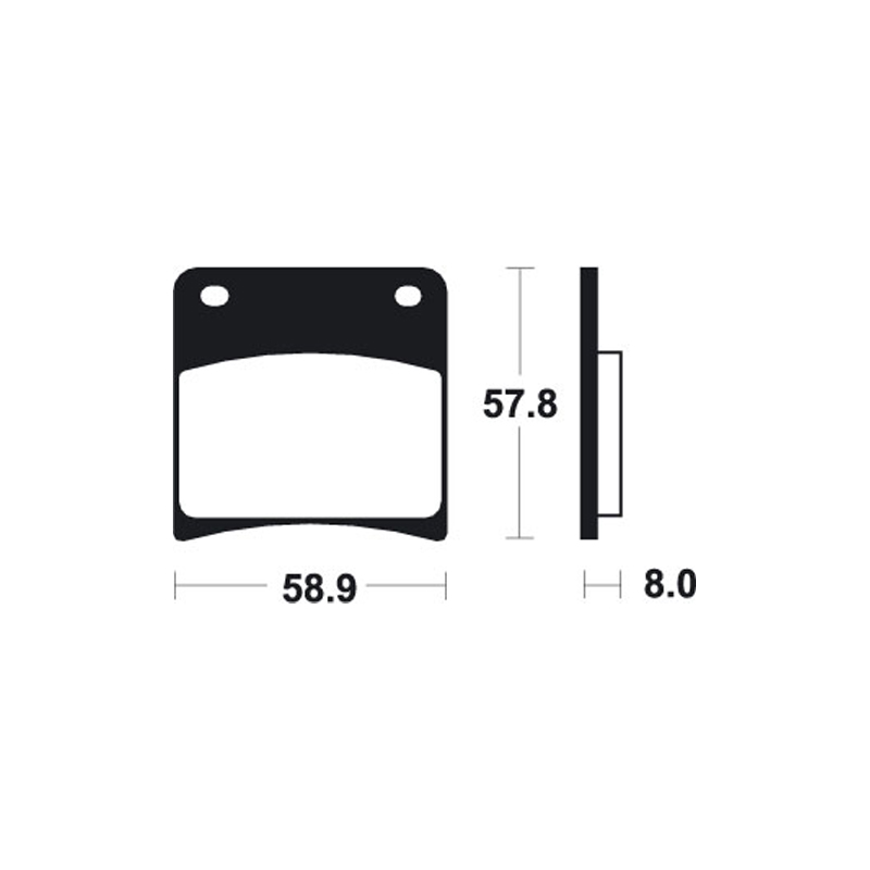 Suzuki GSX600 Katana Brake Pads