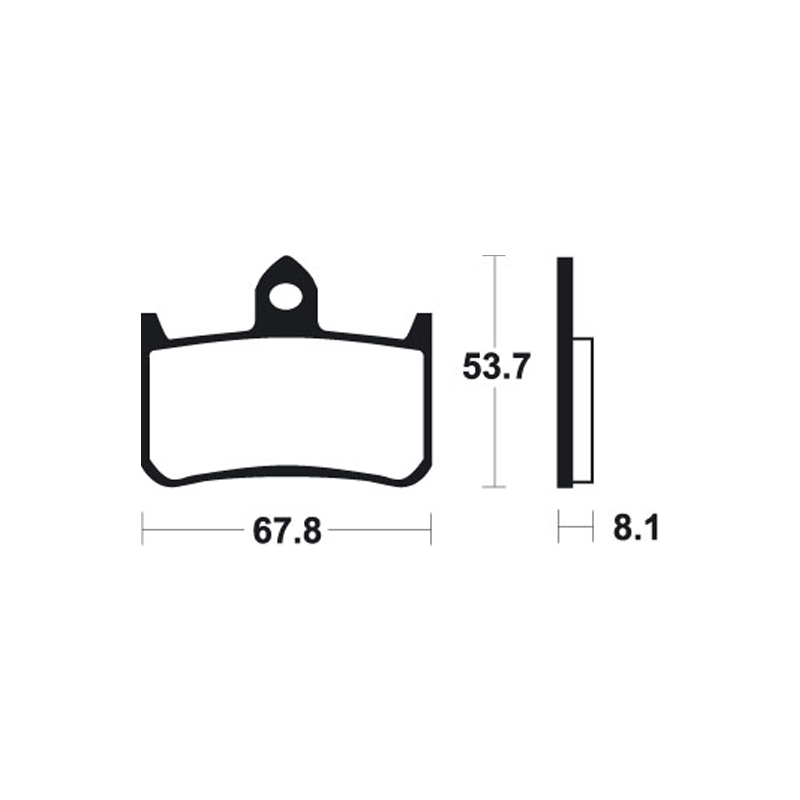 Brake Pads Honda CB900 Hornet Front