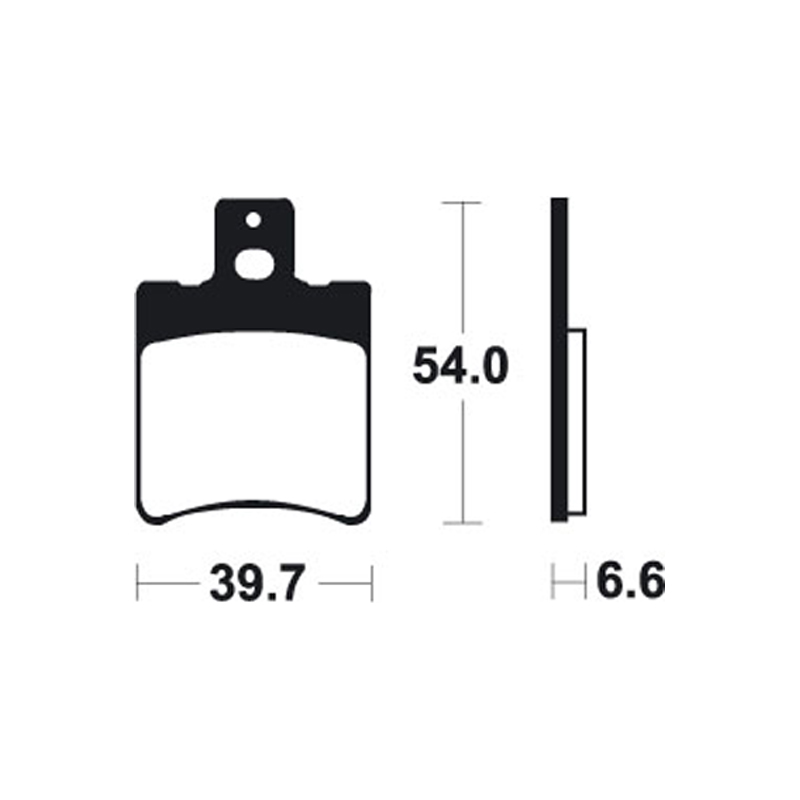 Brake Pads Yamaha Jog 50/Aprilia SR 50 Front