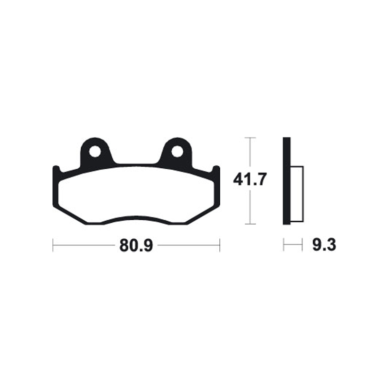 Brake Pads Honda PS 125 front