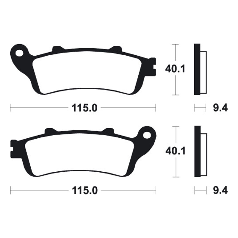 Honda Pantheon 125 Front Brake Pads