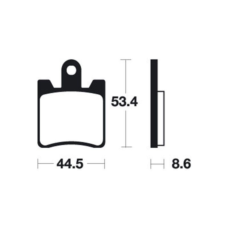 Brake Pads Suzuki Burgman 250 (98-06)