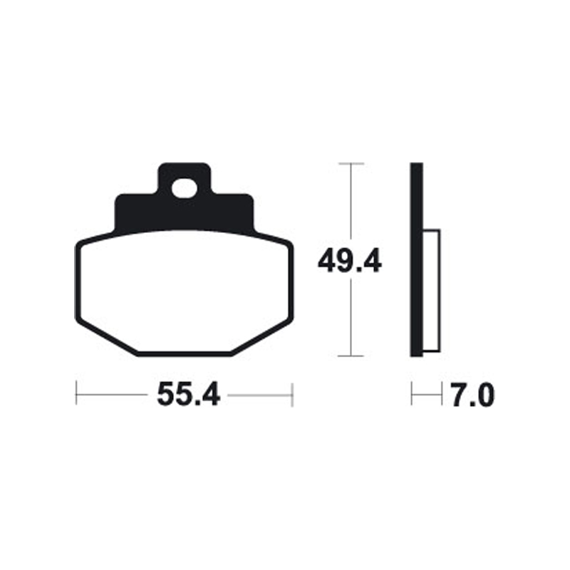 Gilera ST Runner 125 Front Brake Pads (08-12)