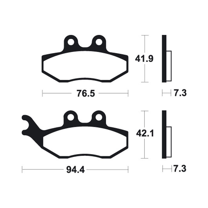 Derbi DRD 50 Front Brake Pads