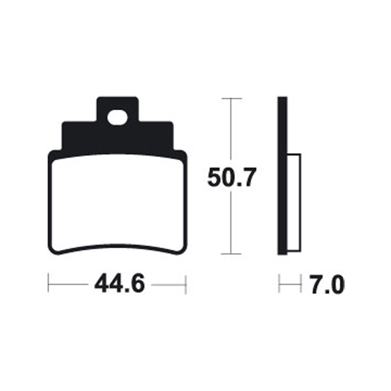 Kymco Gran Prix 250 Front Brake Pads (01-12)