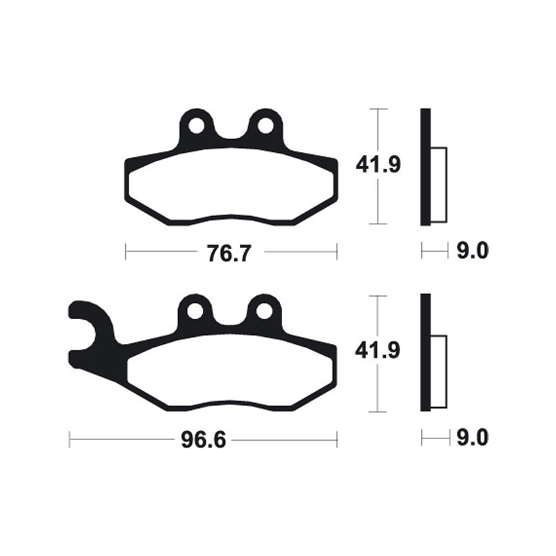 Gilera Runner 50 Brake Pads (06-12) Front