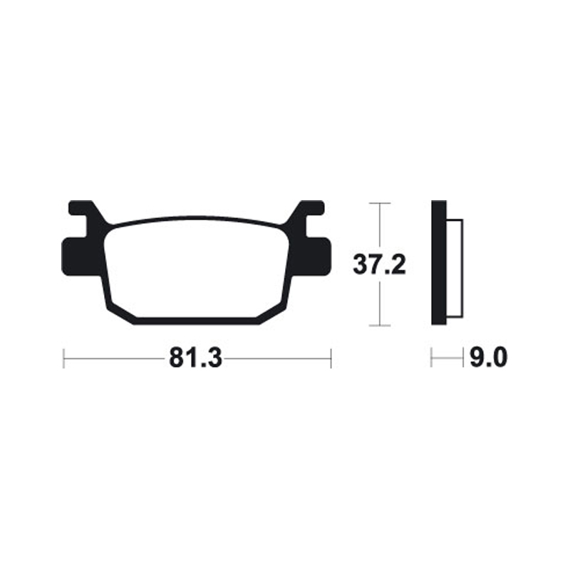 Brake Pads Honda Forza (05-12) Rear