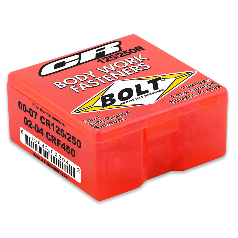 Plastic Fastening Kit CR125/250R (00-07) CRF450R (00-04)