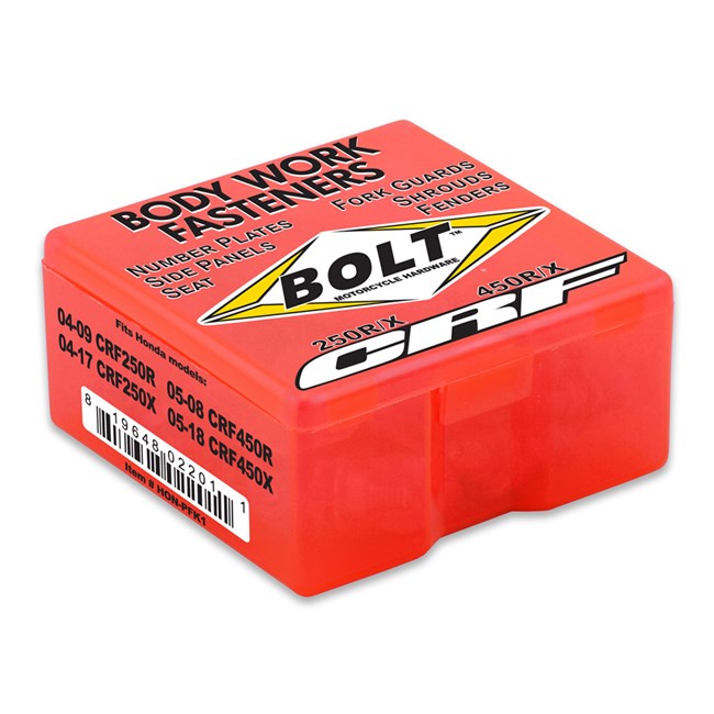 Kit Sujecion Plasticos HONDA CRF250R(04-09) CRF450R(05-08) CRF250X/450X(04-19)