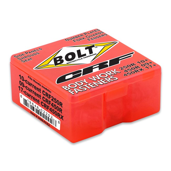 Kit Sujeción Plásticos HONDA CRF250R(10-21) CRF450R(09-20) CRF450X(19-21) CRF250RX(19-21) CRF450RX(17-20)