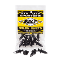 Kit 10 units Nylon M8 Rivets