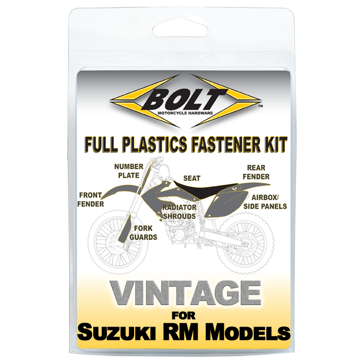 Kit Sujeción Plásticos SUZUKI RM125/250(96-00)