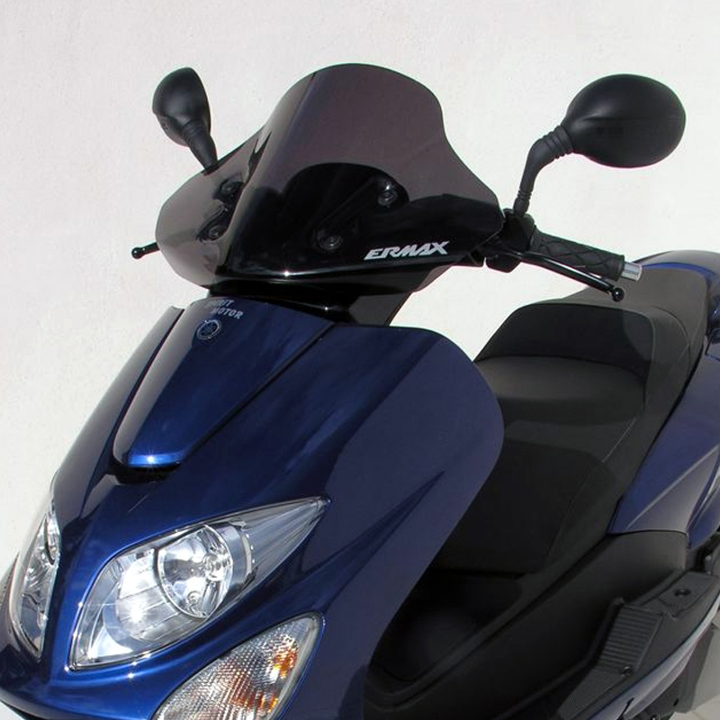 Cúpula Scooter SPORT  para MAJESTY 125 01/2012 Negro satinado