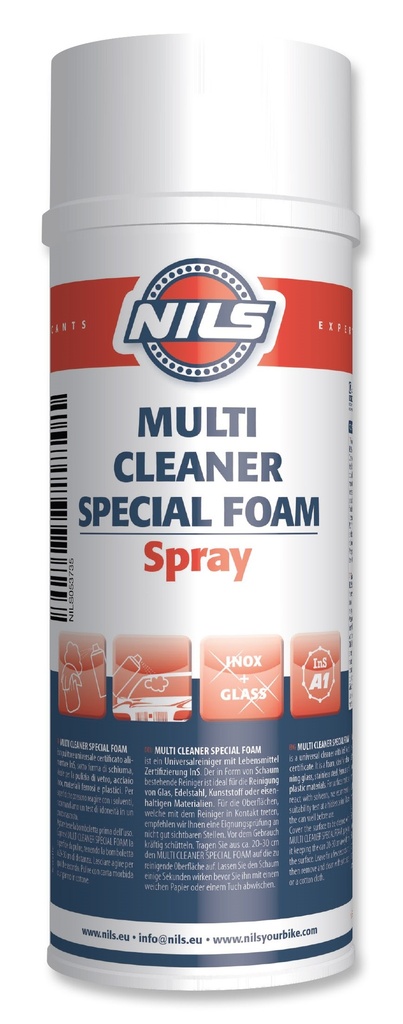 Special Foam Cleaning Spray 500ml. (For Plastic and Methacrylate)