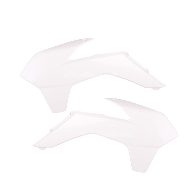 Radiator Scoops KTM SX/SXF (13-15) SX250 (16) EXC/EXC-F (14-16) White